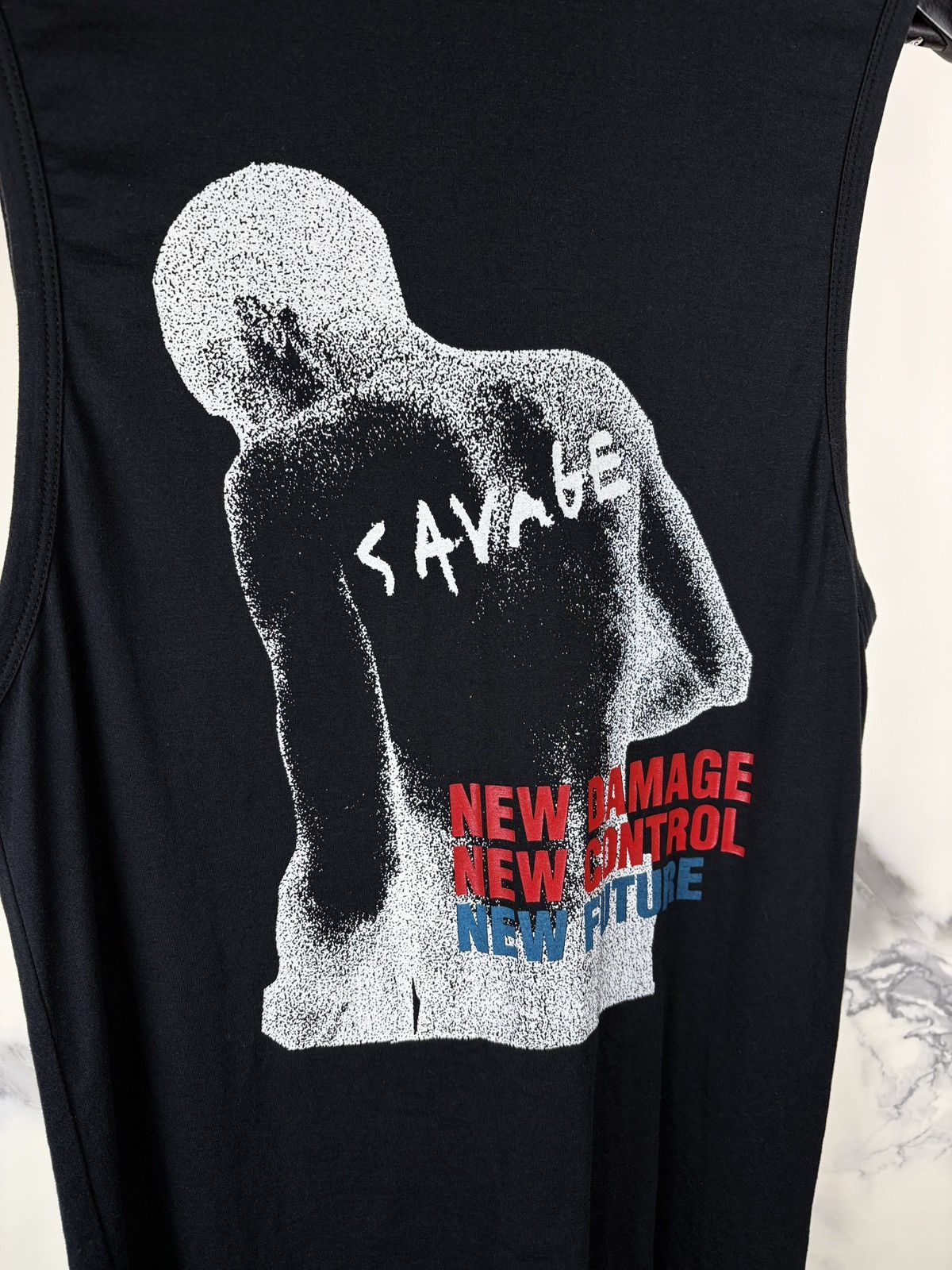 Raf Simons SS06 Raf Simons Limited Edition Savage New Damage Tank Top Size US S / EU 44-46 / 1 - 2 Thumbnail