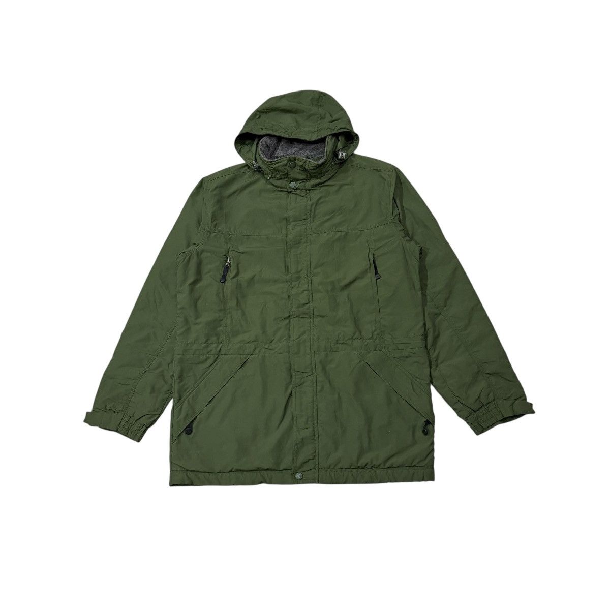 L.L. Bean L.L Bean Green Polartec Thinsulate Parka Hoodies Size US XL / EU 56 / 4 - 1 Thumbnail