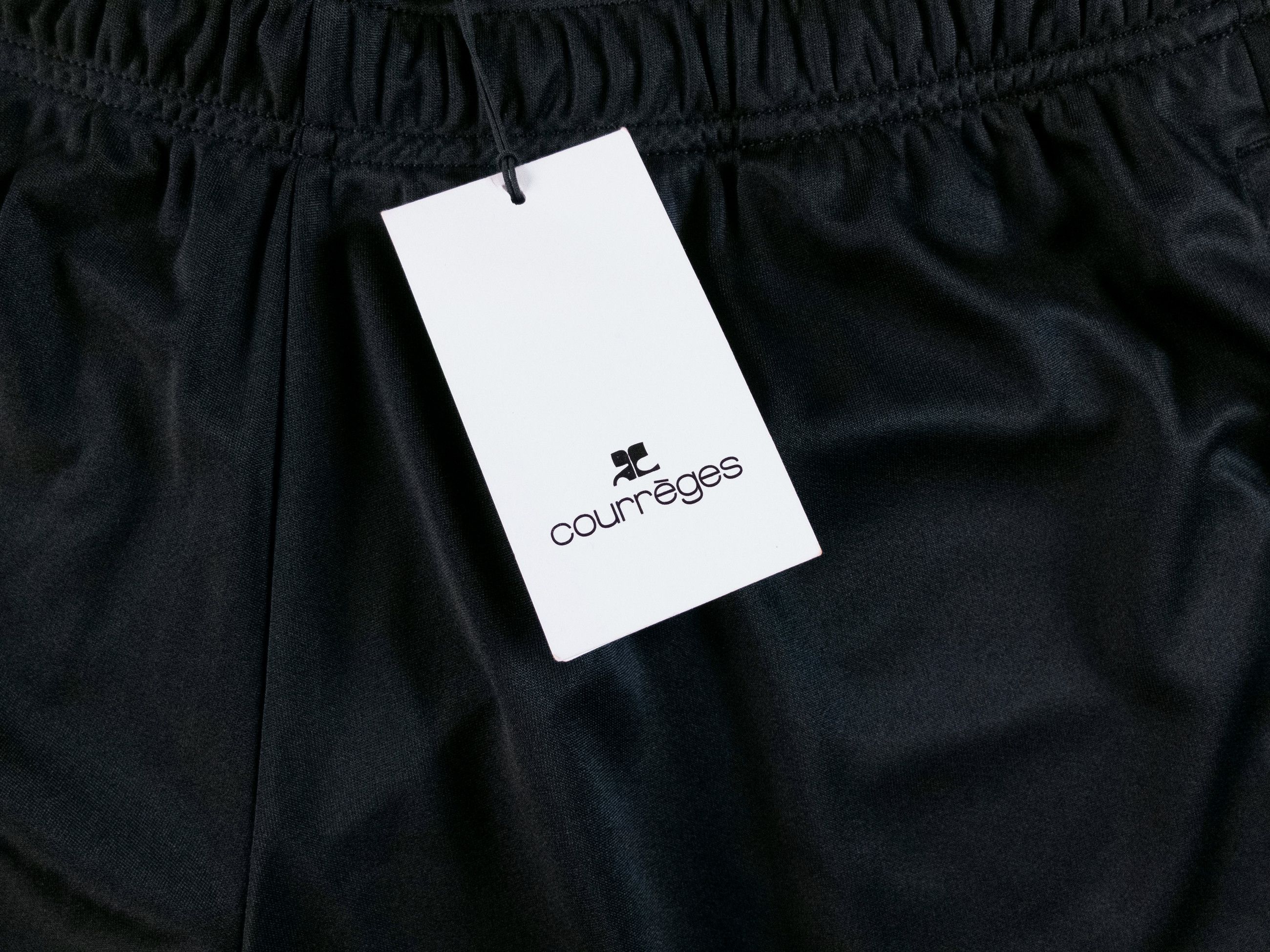 Courreges COURREGES black lycra nylon football soccer shorts XL Size US 36 / EU 52 - 5 Thumbnail
