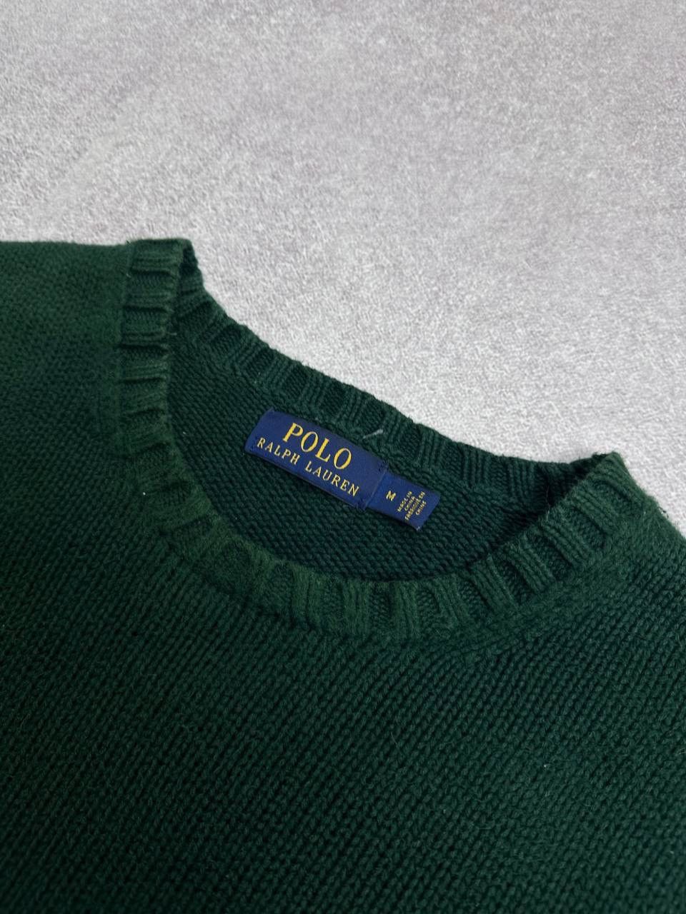 Polo Ralph Lauren Vintage Polo Ralph Lauren Big Knit Sweater Y2K M Size US M / EU 48-50 / 2 - 3 Thumbnail