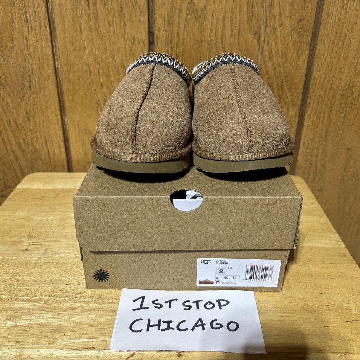Ugg UGG Tasman II Slippers Chestnut Shoes Suede Womens 8 NEW Size US 8 / IT 38 - 2 Thumbnail