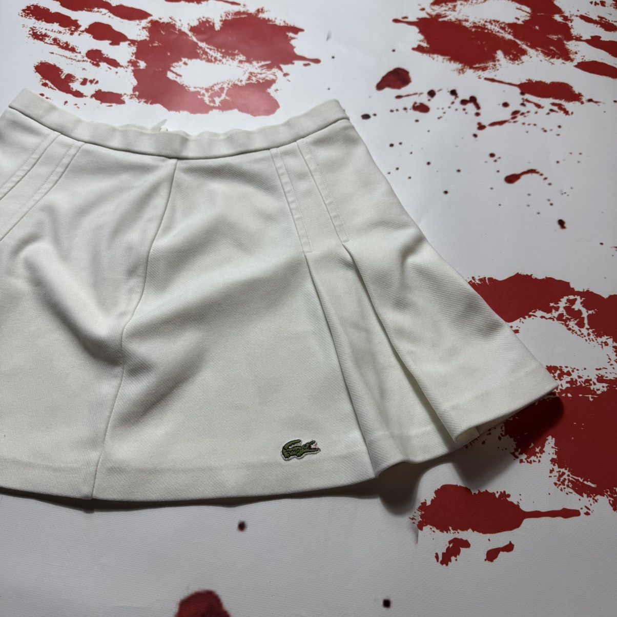 Lacoste Vintage 90's Lacoste Tennis Skirt Old Money Size 30" / US 8 / IT 44 - 3 Thumbnail