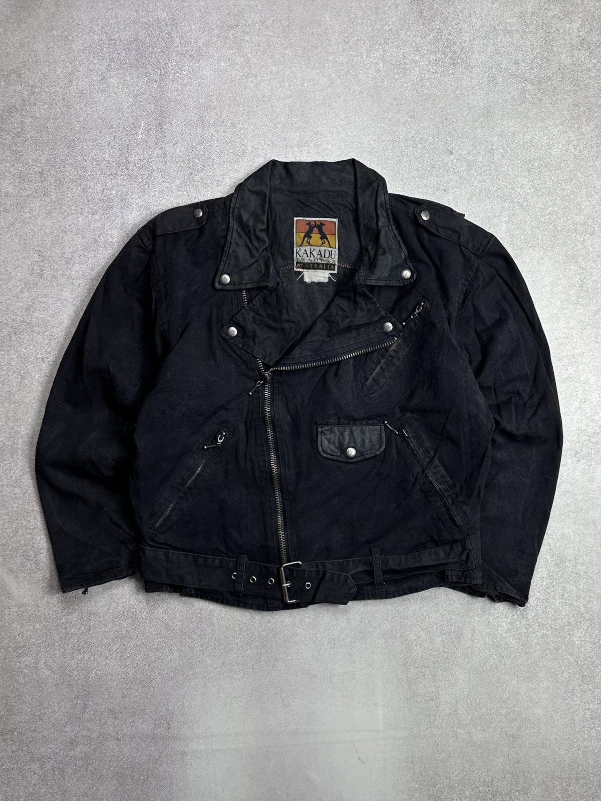 Vintage Vintage Harley Davidson Leather Avantgarde Jacket Rare L Size US L / EU 52-54 / 3 - 1 Thumbnail