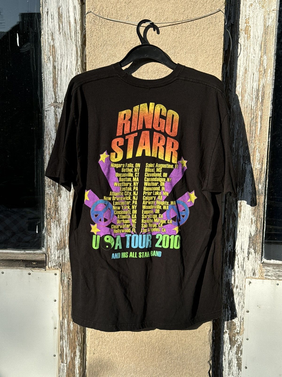 Band Tees Ringo Star USA Tour 2010 Size US XL / EU 56 / 4 - 5 Thumbnail