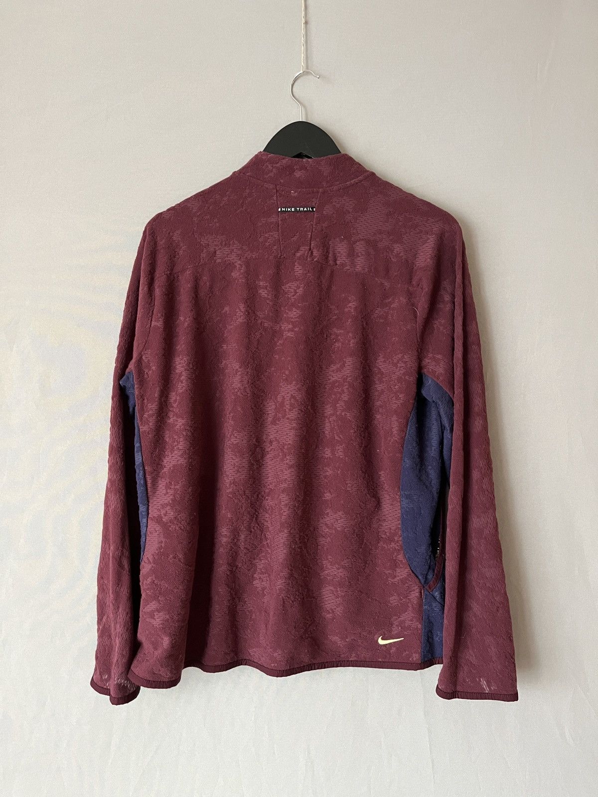 Nike Nike Trail Dri-fit 1/3 Zip Jersey Size US L / EU 52-54 / 3 - 12 Thumbnail