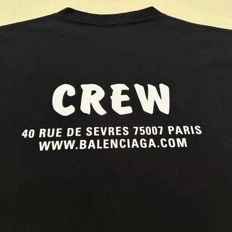 Balenciaga Balenciaga Crew short sleeve Size US S / EU 44-46 / 1 - 3 Thumbnail