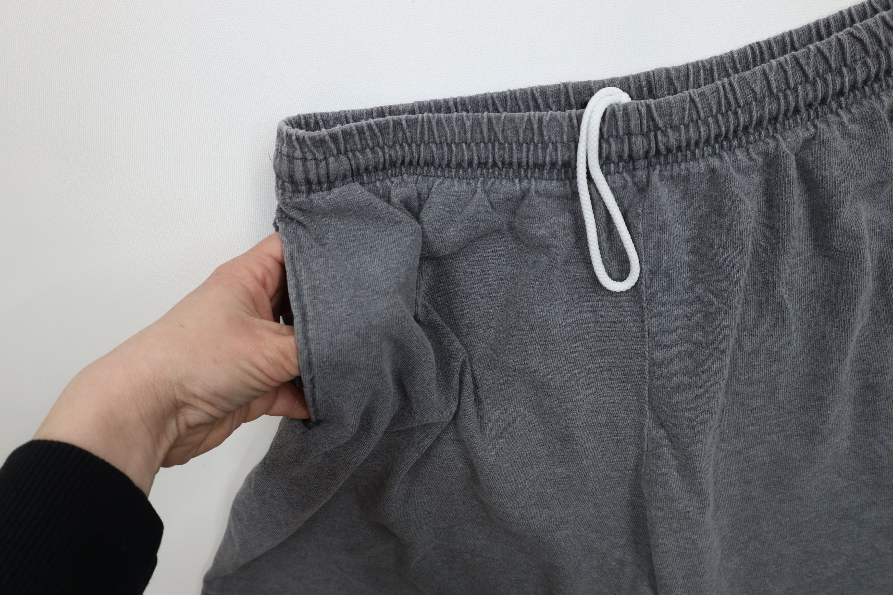 Vintage Vintage 90s Streetwear Blank Above Knee Cotton Shorts Gray Size US 32 / EU 48 - 5 Thumbnail