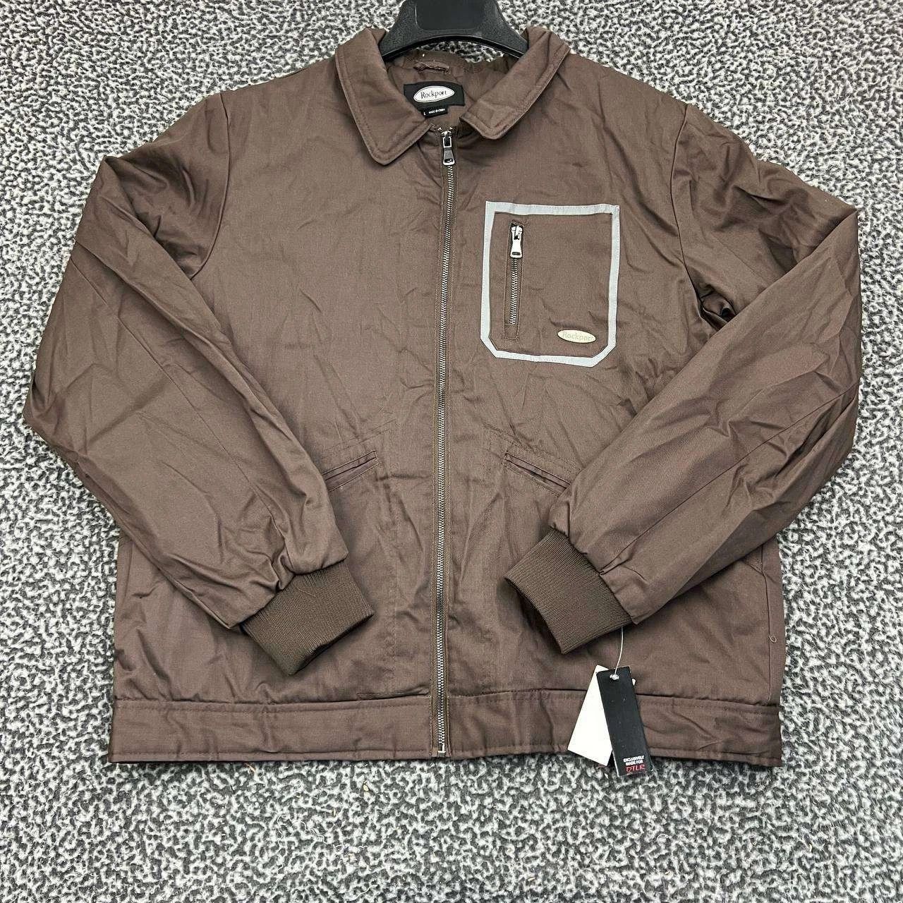 Rockport Rockport Jacket Men Full Zip Long Sleeve Pocket Work L Size US L / EU 52-54 / 3 - 1 Thumbnail