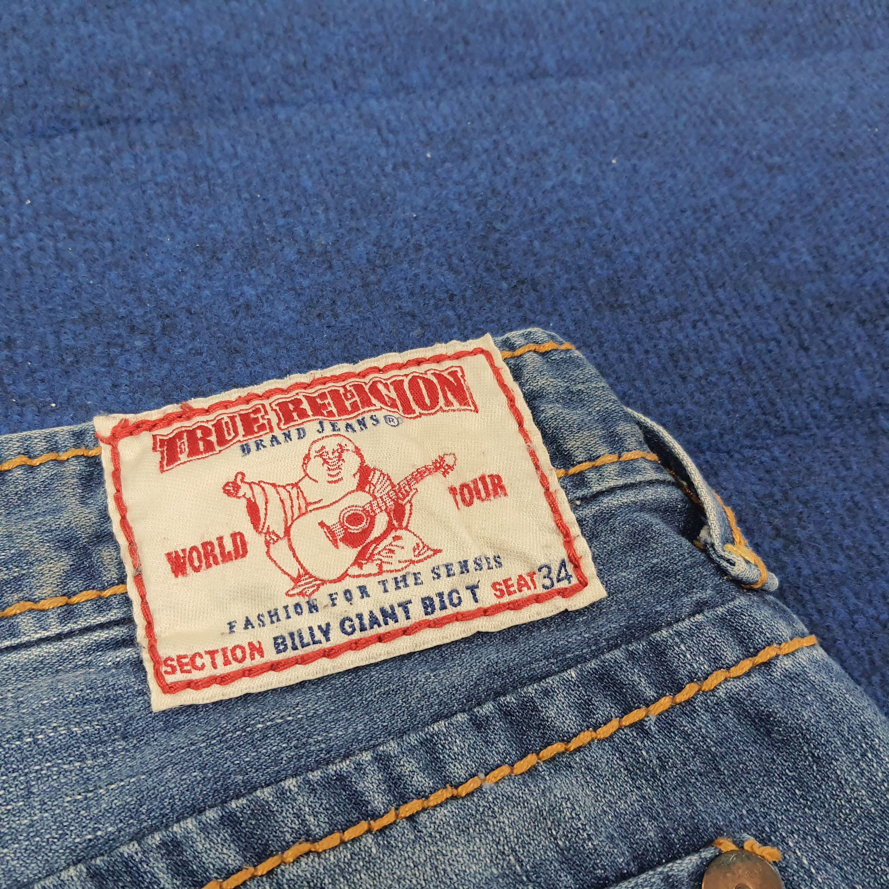 True Religion Vintage True Religion American Brand Jeans C258N10 Size US 33 - 3 Thumbnail