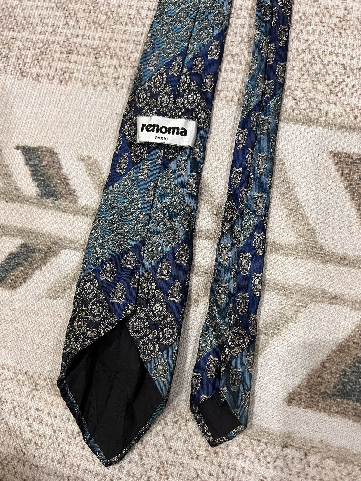 Renoma Vintage Renoma Paris Silk Tie Size ONE SIZE - 4 Thumbnail