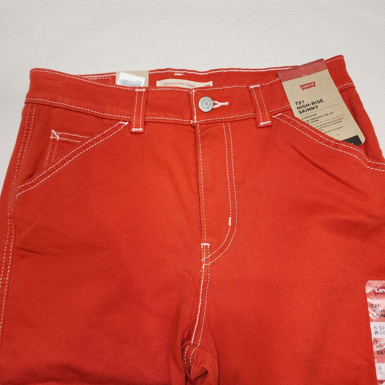 Levi's Levi's 721 high rise skinny jeans W28''xL28'' NWT Size 28" / US 6 / IT 42 - 5 Thumbnail