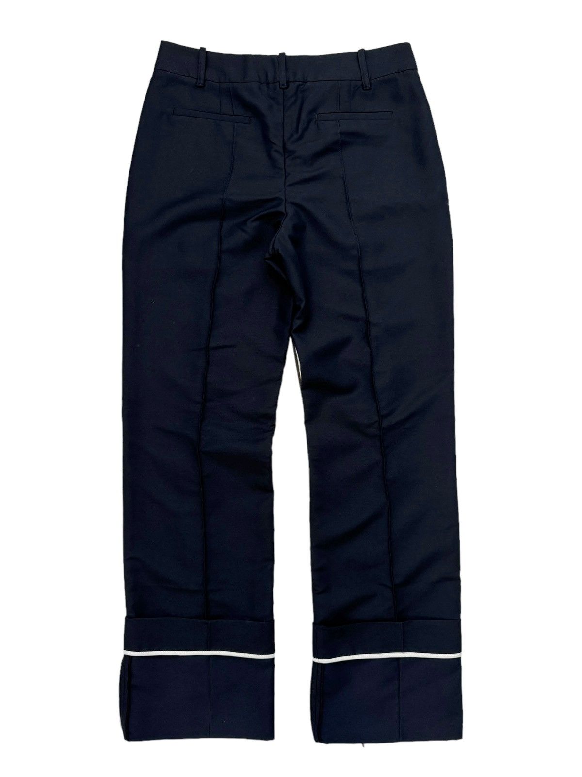 Peter Do $1,015 Sz38 Straight Leg Pant Cuff Trouser Size US 31 - 3 Thumbnail