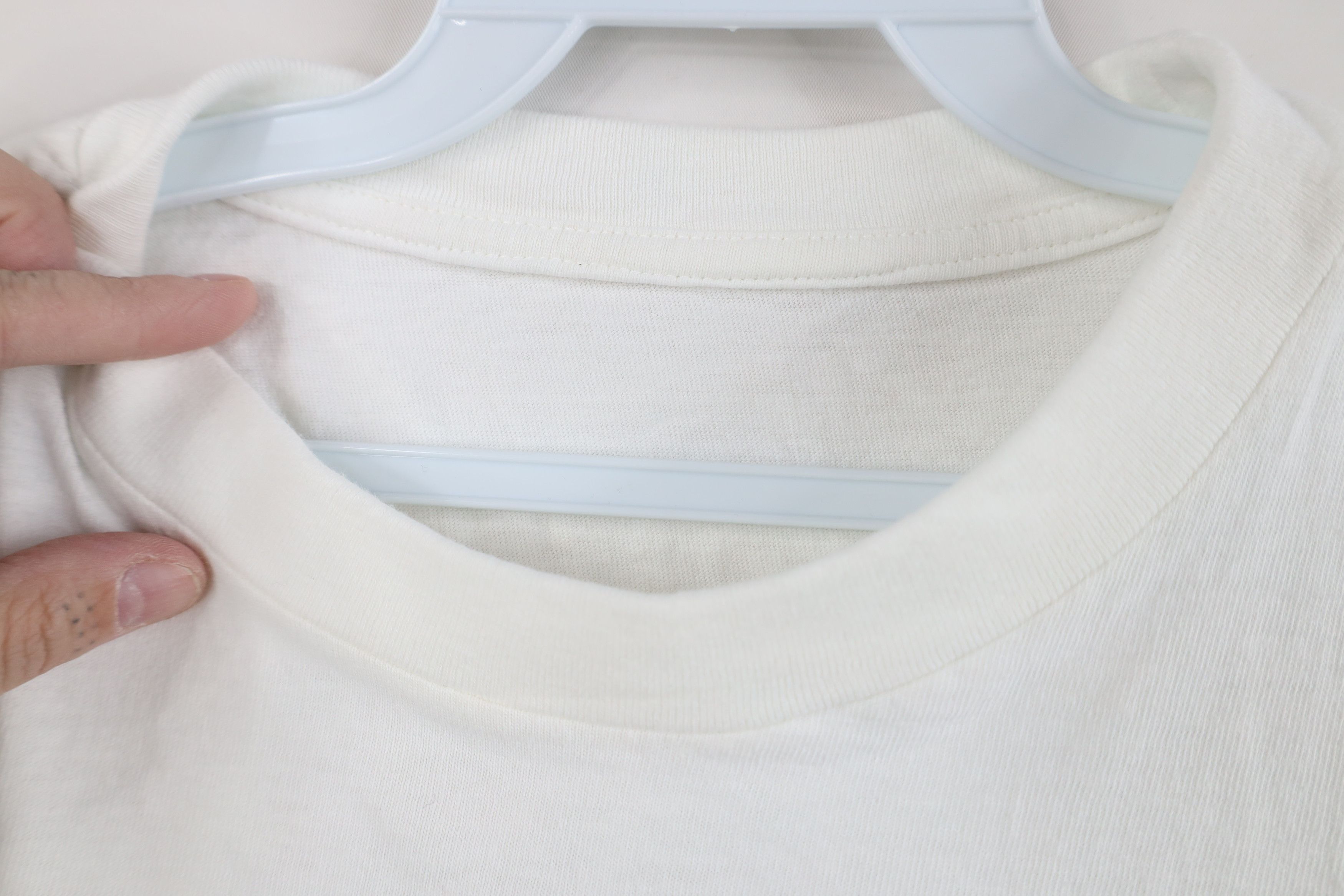 Vintage Vintage 90s Streetwear Short Sleeve T-Shirt White Cotton Size US S / EU 44-46 / 1 - 8 Thumbnail