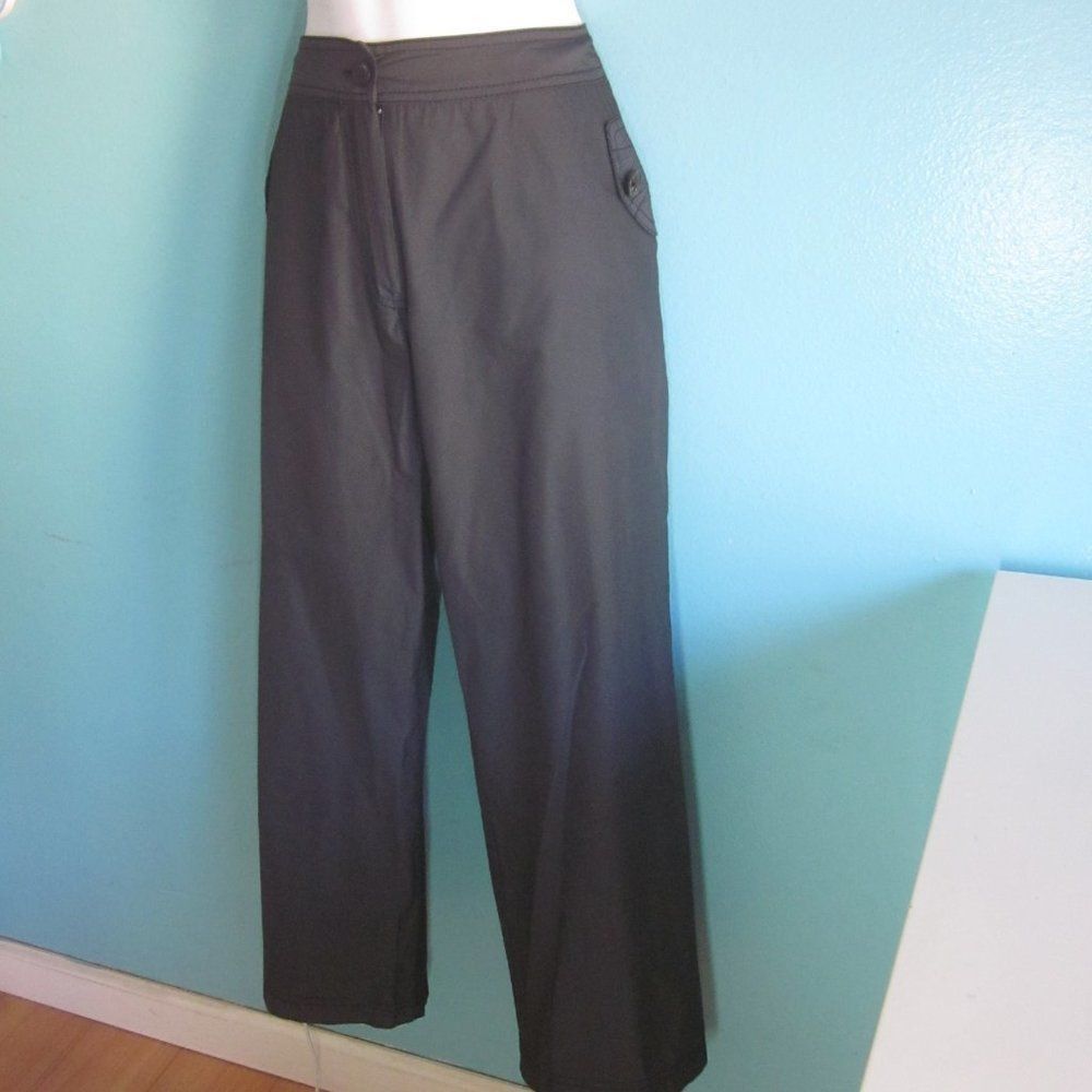 Carel Paris Gerard Darel Womens Crop Pants Size 38 (US 6) Dark Blue / G Size 27" / US 4 / IT 40 - 7 Thumbnail