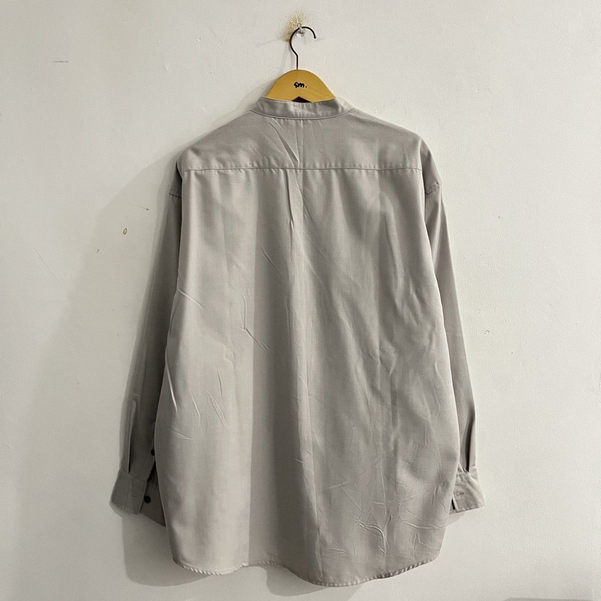 Japanese Brand Season Reason Basic Stand Collar Shirt Size US L / EU 52-54 / 3 - 6 Thumbnail