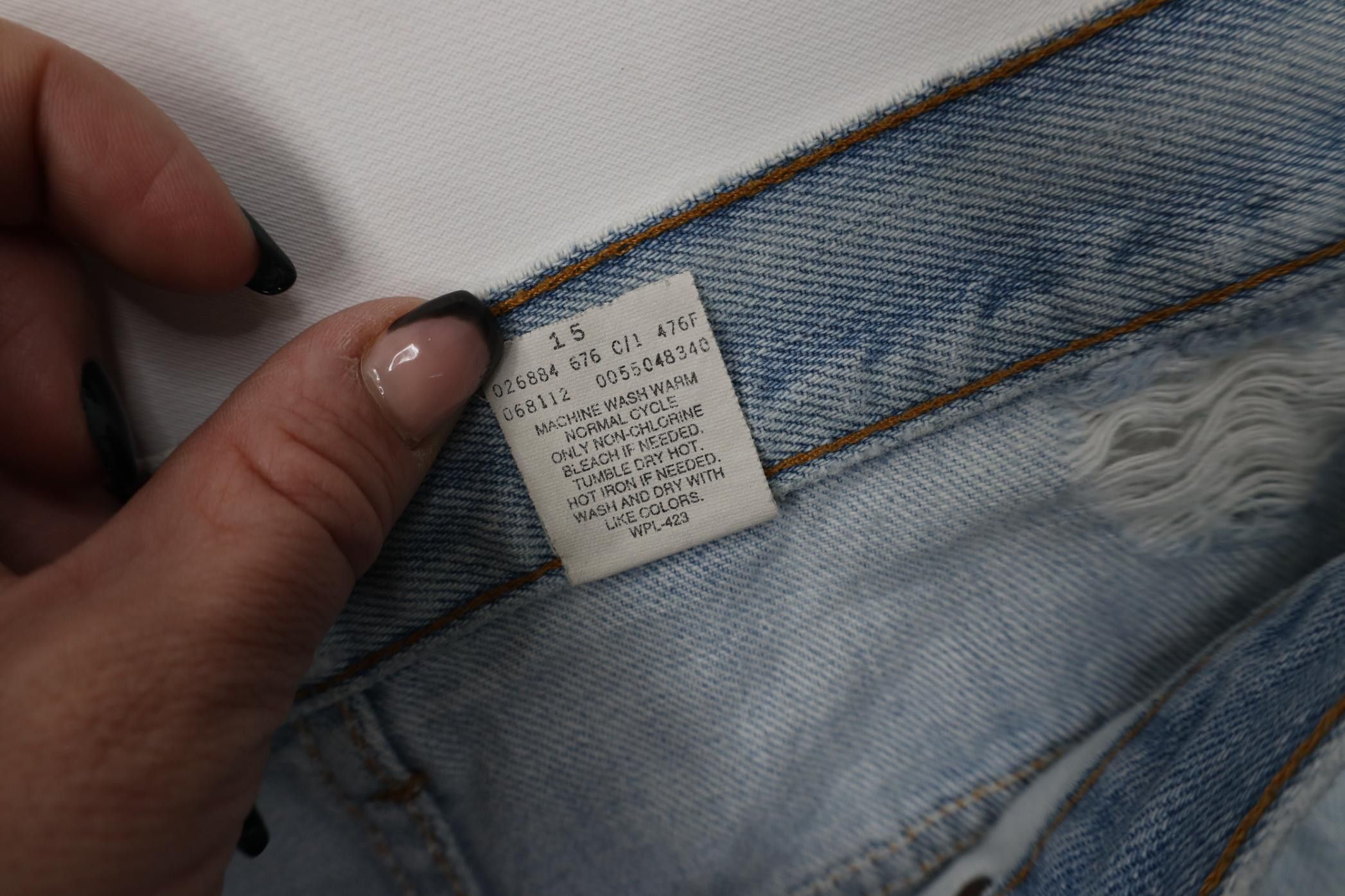 Levi's Vintage 90s Levis 550 Relaxed Fit Denim Jeans Blue Cotton Size US 42 / EU 58 - 9 Thumbnail