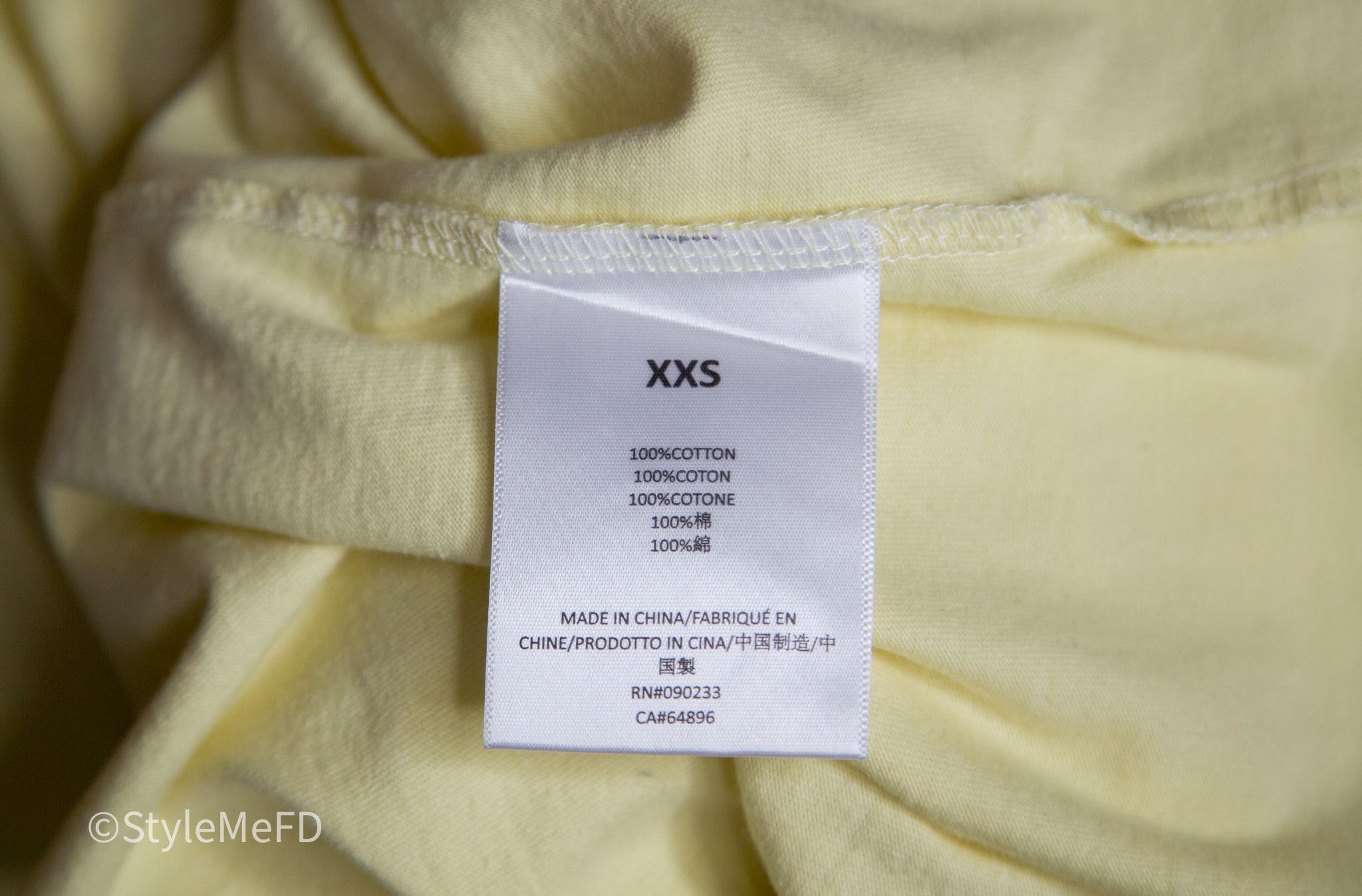 Essentials Men's ESSENTIALS by Fear of God Yellow Mock Neck Long Sleeve Size US XXS / EU 40 - 8 Thumbnail