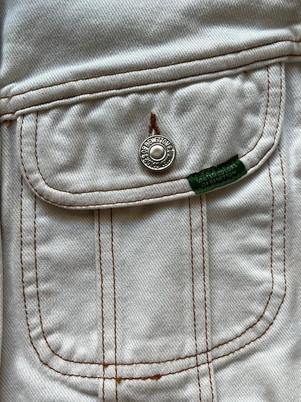 United Colors Of Benetton United Colors of Benetton Blue Family WomenDenim Jacket Size XS / US 0-2 / IT 36-38 - 4 Thumbnail