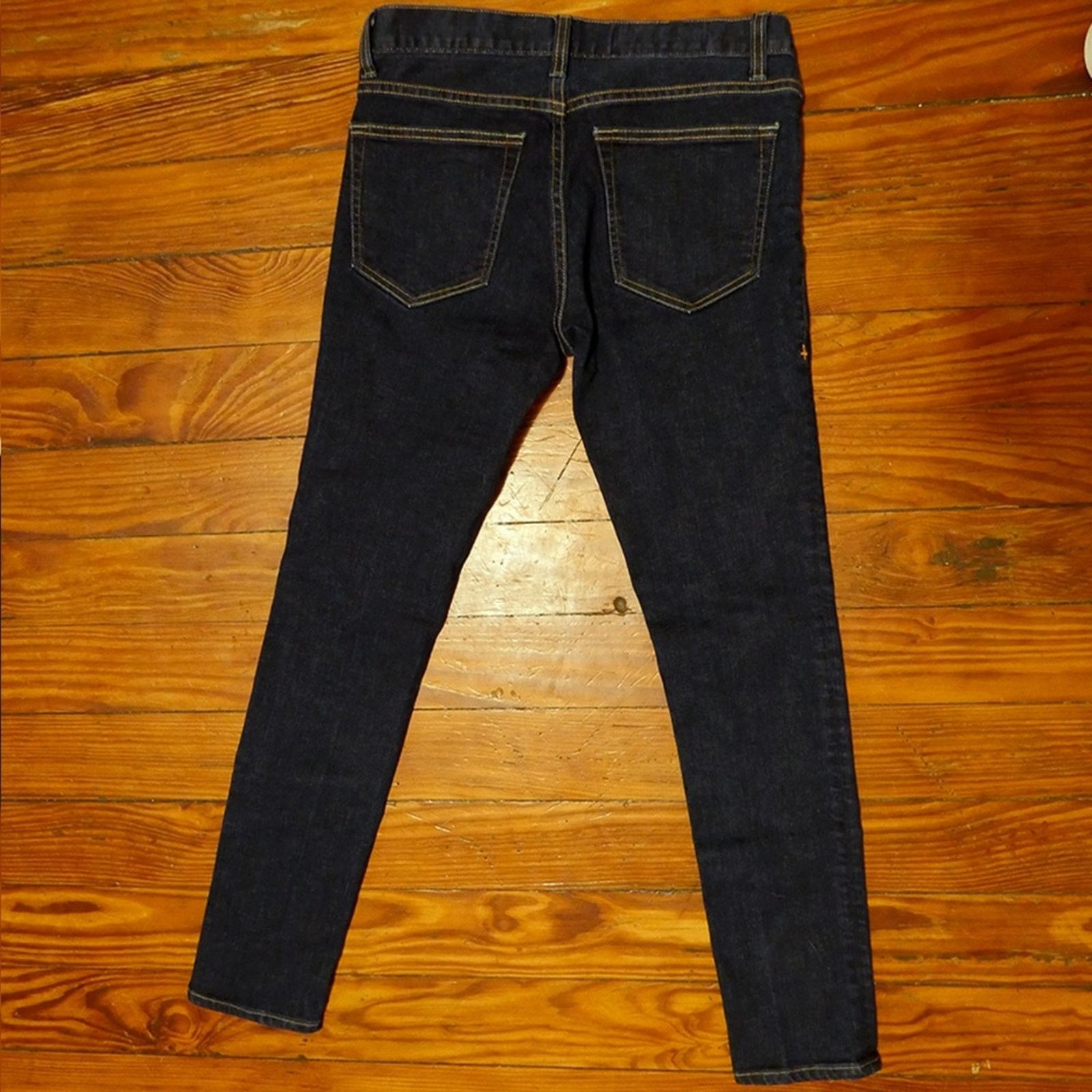 Imogene + Willie NWOT Imogene + Willie Jesse Denim Jeans Dark Wash 27 Size 27" / US 4 / IT 40 - 3 Thumbnail