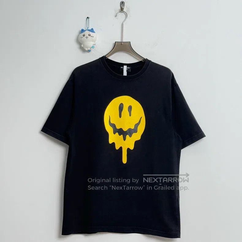 Balenciaga Balenciaga Melted Smile Logo Short Sleeve Size US XXS / EU 40 - 1 Thumbnail