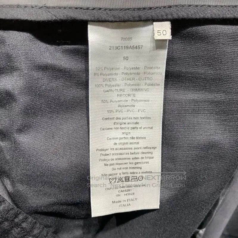 Dior Dior Casual Gray Nylon Trousers for Men . Size US 30 / EU 46 - 3 Thumbnail