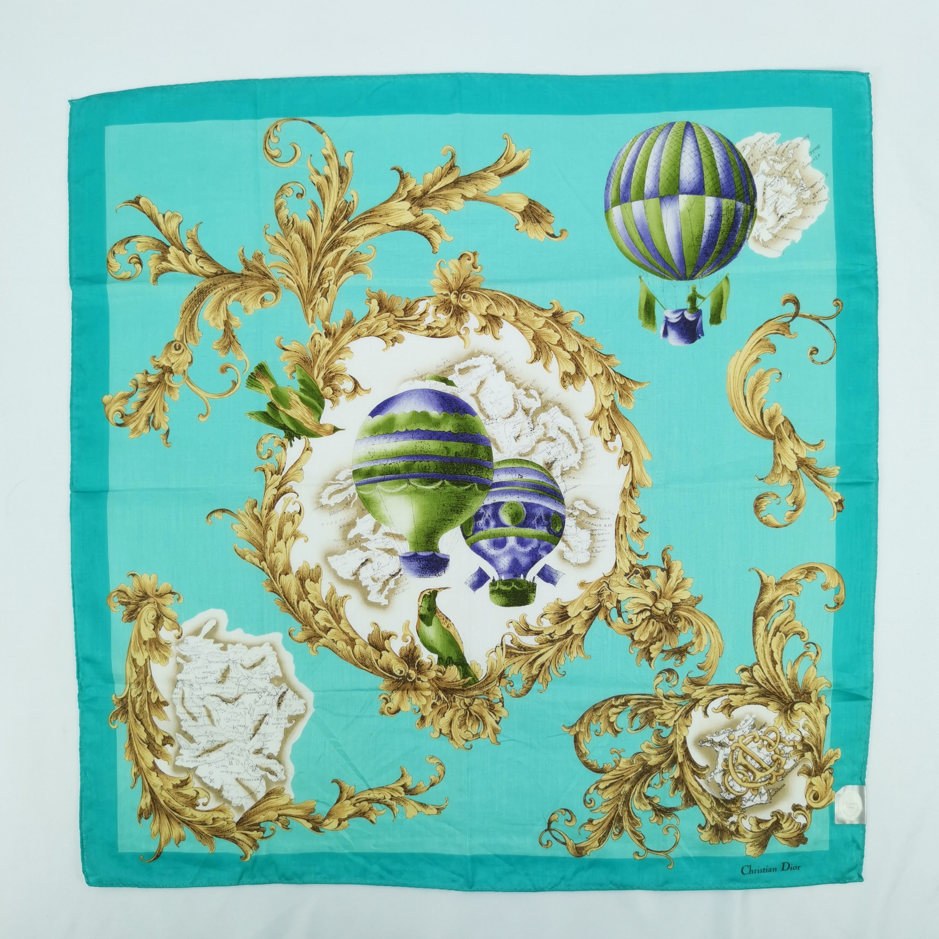 Japanese Brand NWT Vintage Christian DIOR Handkerchief Neckerchief Bandana Size ONE SIZE - 1 Thumbnail