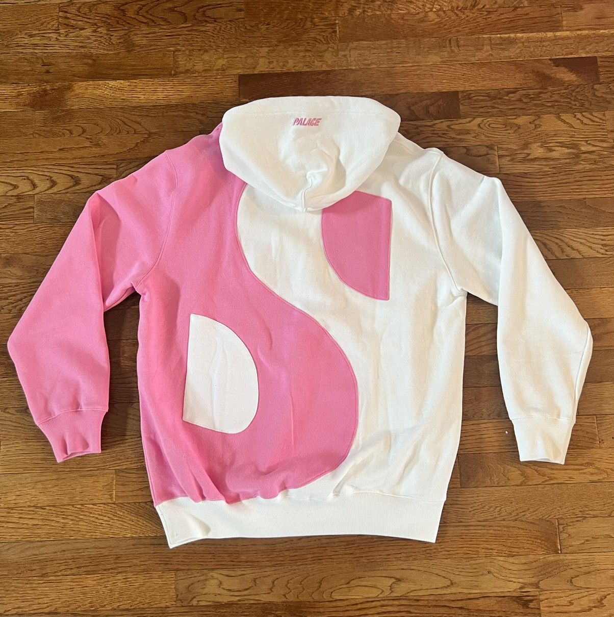 Palace Palace Ying Yang Hoodie Pink/White sz XL Size US XL / EU 56 / 4 - 4 Thumbnail