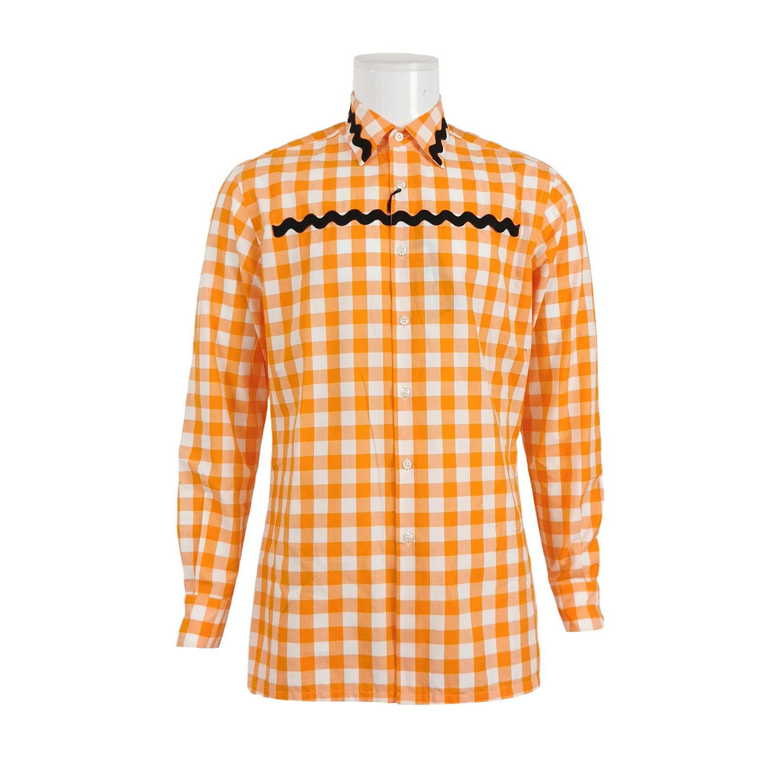 Prada Prada Colorful Checkered Button. Size M / US 6-8 / IT 42-44 - 1 Thumbnail