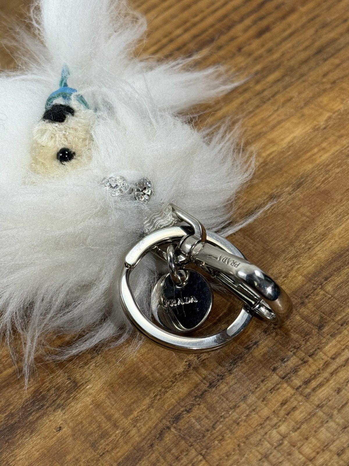 Prada Prada Freezy Bear Bag Charm Keychain Key Hanger Toy Size ONE SIZE - 7 Thumbnail