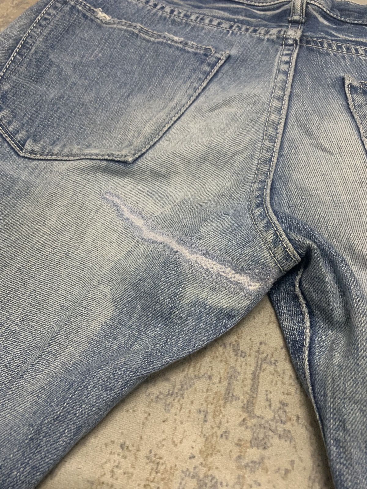 Japanese Brand AOIRO Japanese Distressed Denim Size US 32 / EU 48 - 12 Thumbnail