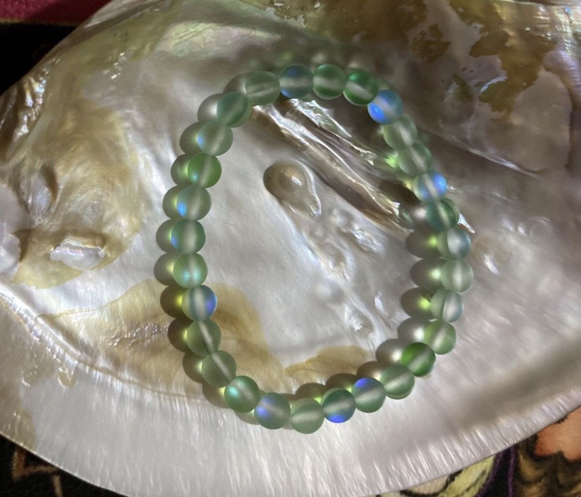Other Green mermaid glass bracelet Size ONE SIZE - 1 Preview