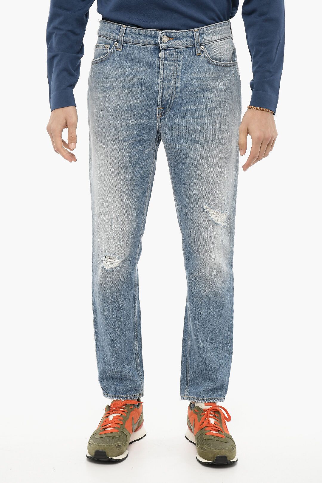 image of Department 5 Og1Mm0424 Slim Fit Jeans In Blue, Men's (Size 30)