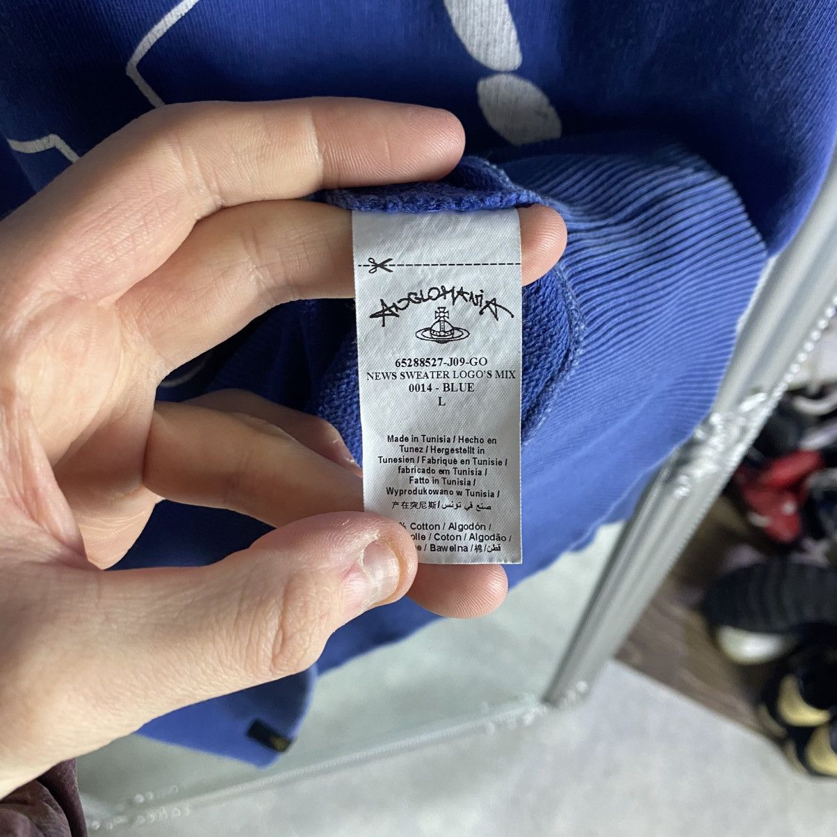 Vivienne Westwood Vintage Vivienne Westwood Sweatshirt Y2K men's size L Size US L / EU 52-54 / 3 - 6 Thumbnail