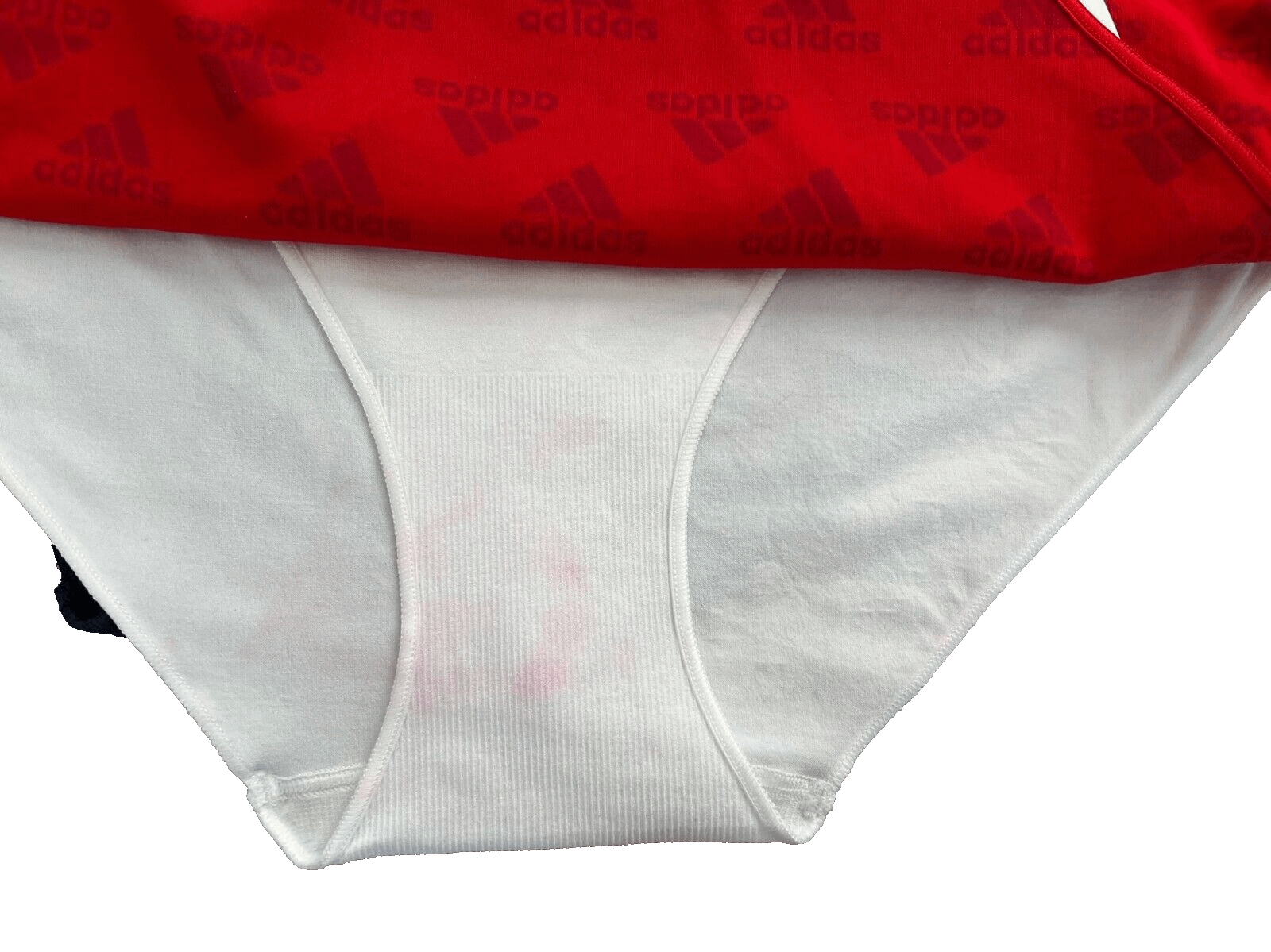 Adidas Adidas 3-Pack Underwear Bikini Briefs Red/White/Navy ( XL ) Size ONE SIZE - 2 Thumbnail