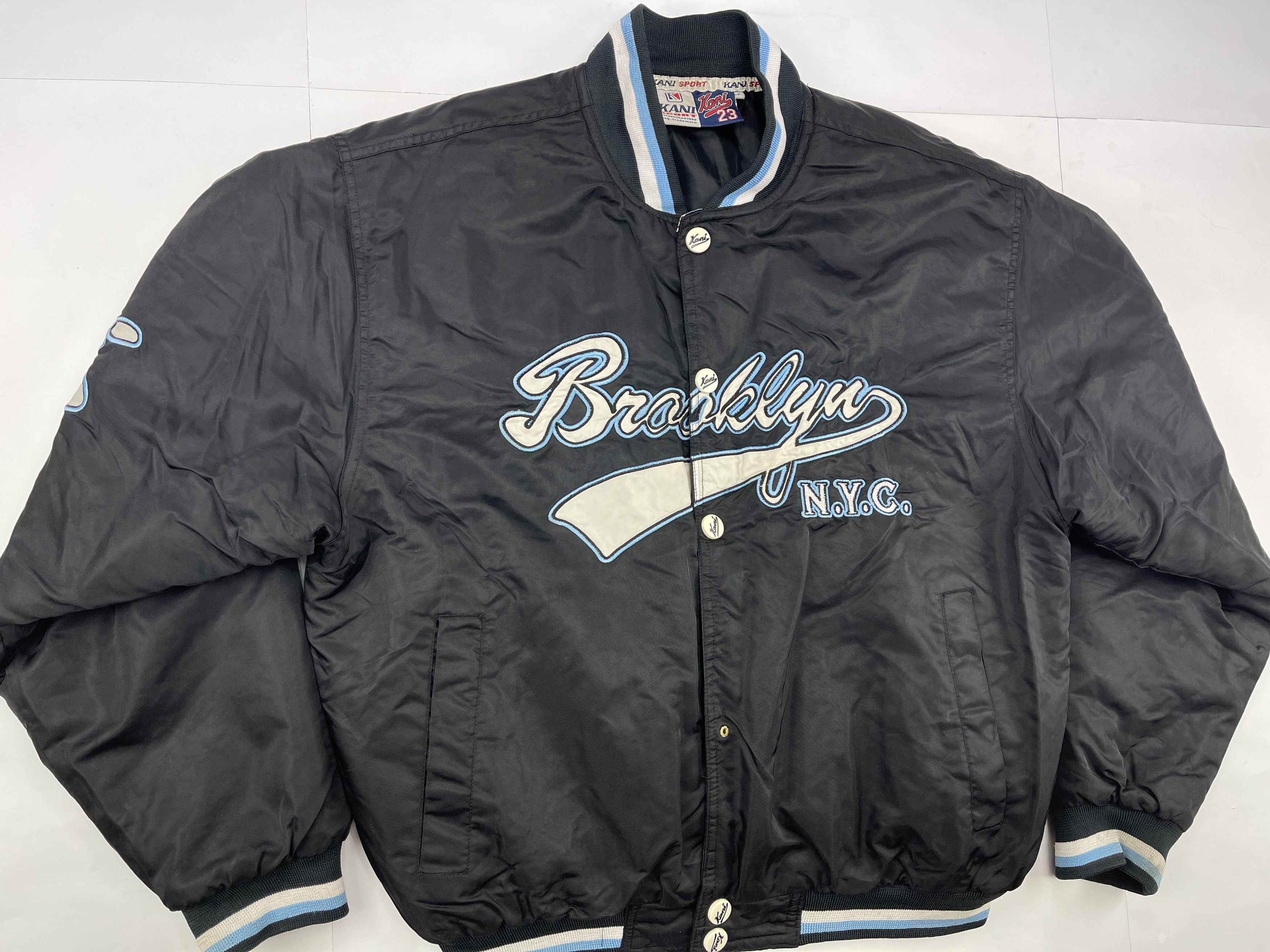 Karl Kani KARL KANI jacket, vintage bomber, 90s hip hop, 1990s, size M Size US M / EU 48-50 / 2 - 7 Thumbnail