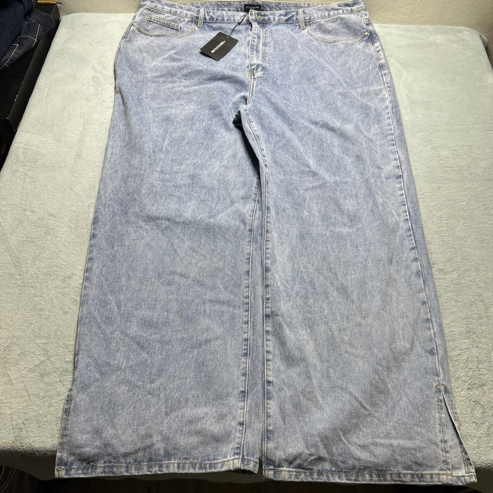 JNCO Super Beyond Baggy Jeans Womens Sz 24 52x34 Loose Hamilton Size 42" / US 20 - 10 Thumbnail