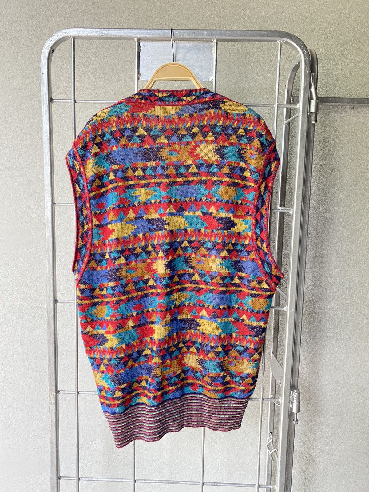 Missoni Missoni multicolor knitted vest Size US XL / EU 56 / 4 - 8 Thumbnail