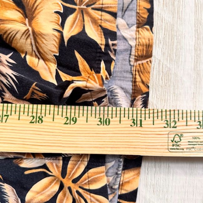 Pierre Cardin Pierre Cardin Mens XL Hawaiian Shirt Brown Leaf Print Short Sleeve Button-Up Size US XL / EU 56 / 4 - 4 Thumbnail