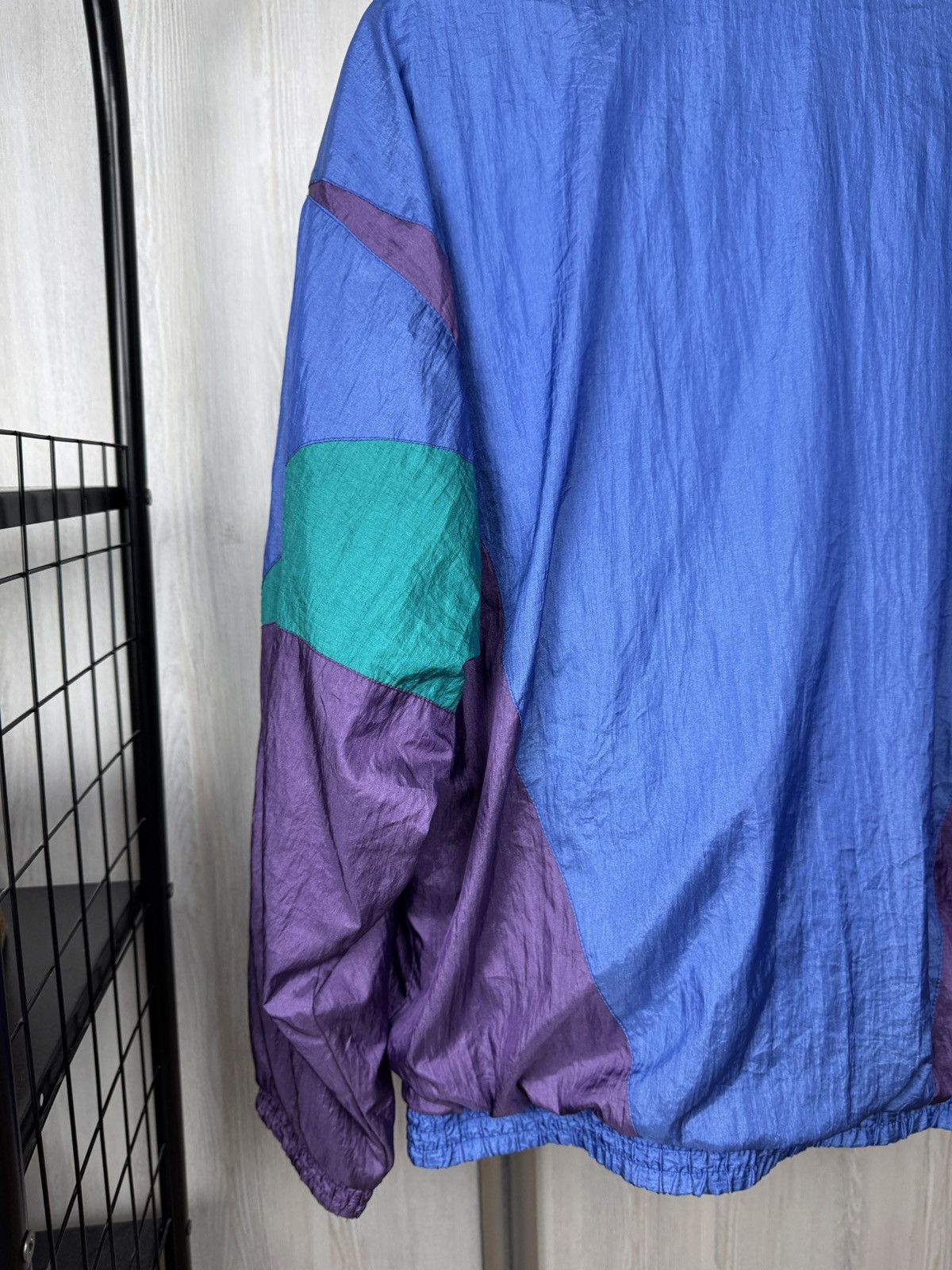 Adidas Adidas vintage 90s nylon shimmer multicolour tracksuit Size US M / EU 48-50 / 2 - 13 Thumbnail