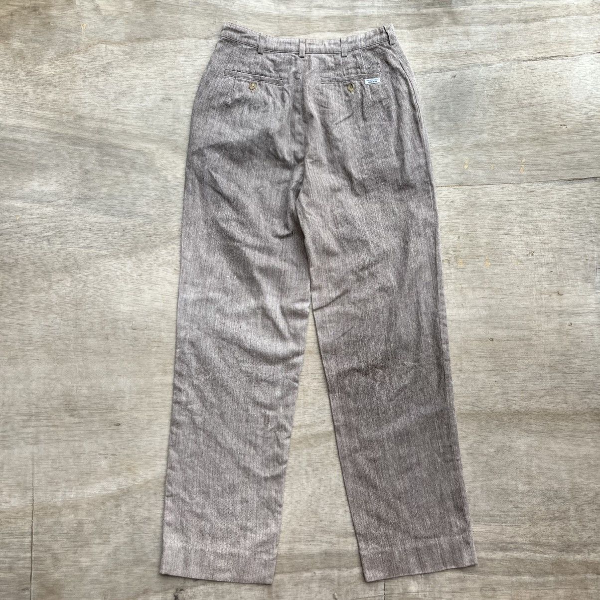 Issey Miyake × Japanese Brand × Mademoiselle Non Non MADEMOISELLE NON NON LINEN PANTS Size 27" / US 4 / IT 40 - 8 Thumbnail