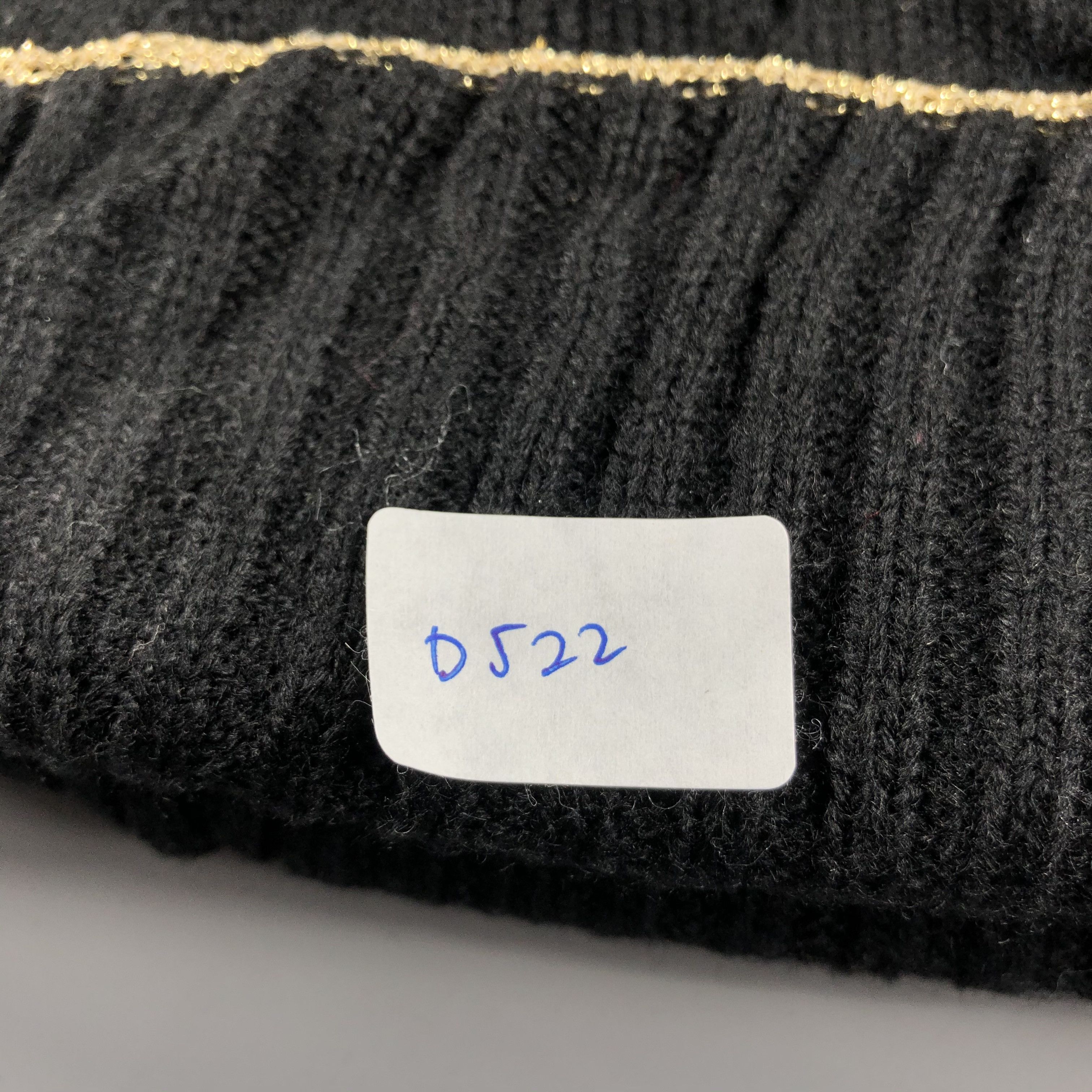 Ellesse × Vintage Ellesse Ribbed Beanie Snow Hat Snow Cap -D522 Size ONE SIZE - 7 Thumbnail