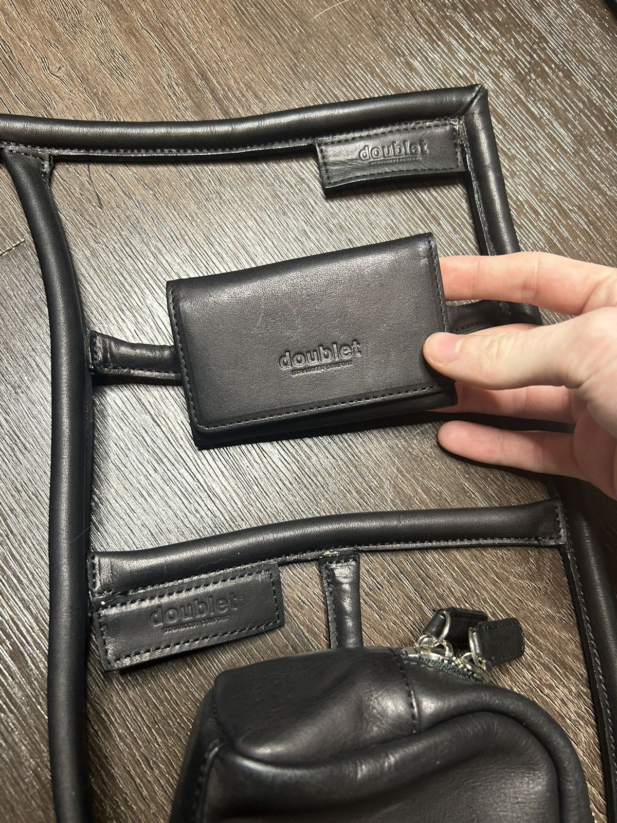 Doublet GRAIL Plamodel Leather Bag Size ONE SIZE - 4 Thumbnail