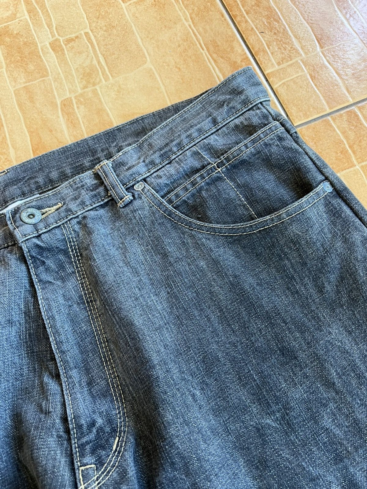 If Six Was Nine Vintage Masterpiece Jean By Hectic Japan Size US 38 / EU 54 - 13 Thumbnail