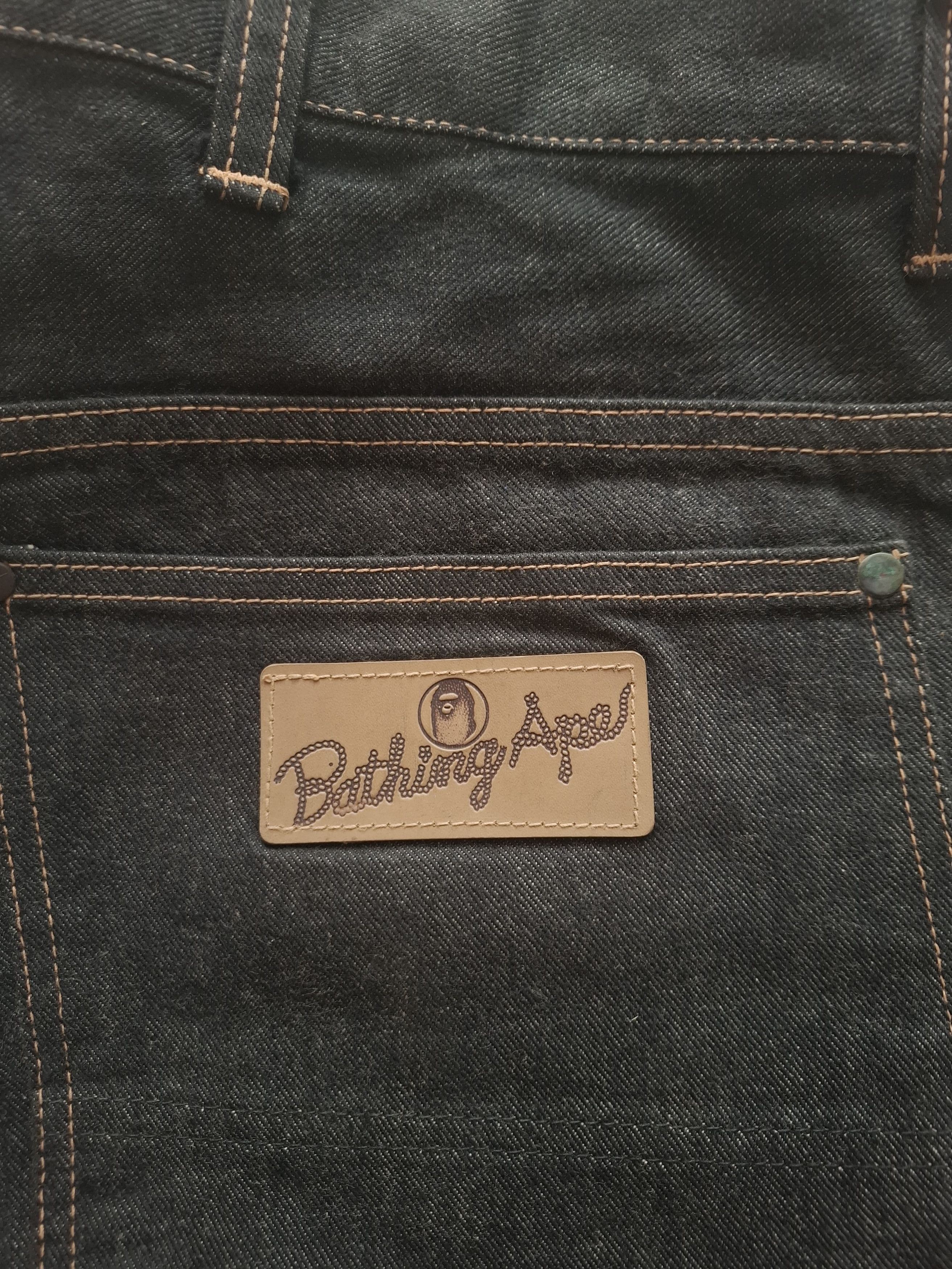 Bape Bape jeans double knee Size US 36 / EU 52 - 4 Thumbnail
