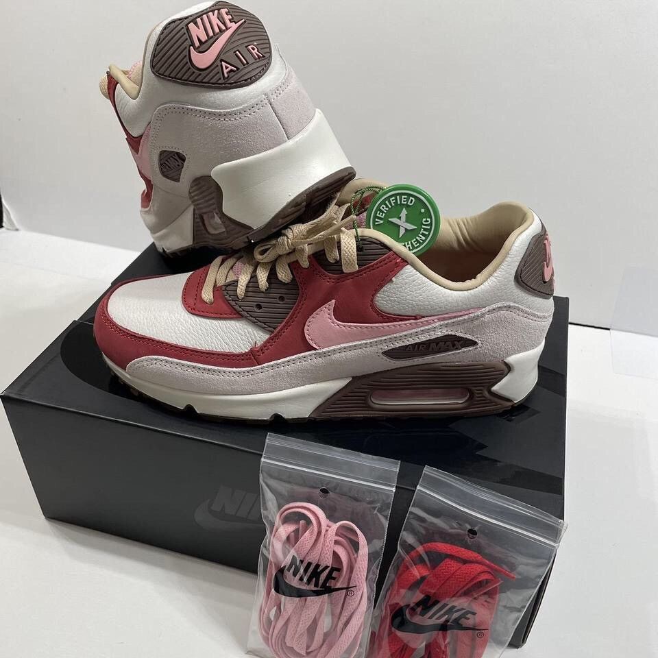 image of Nike Air Max 90 Dqm Dave’S Quality Meat “Bacon” Mens Size 8 Shoes