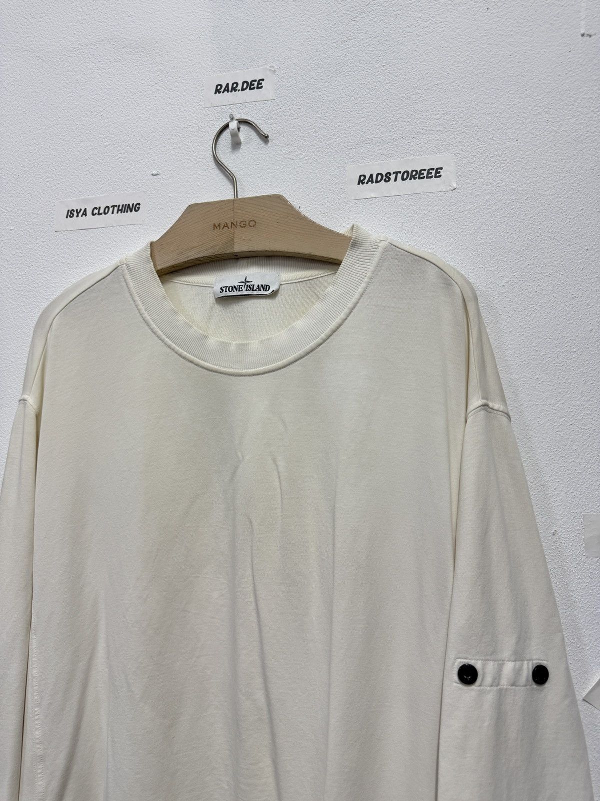 Stone Island Stone Island Airism Sweatshirt (Missing Patches) Size US XL / EU 56 / 4 - 2 Thumbnail