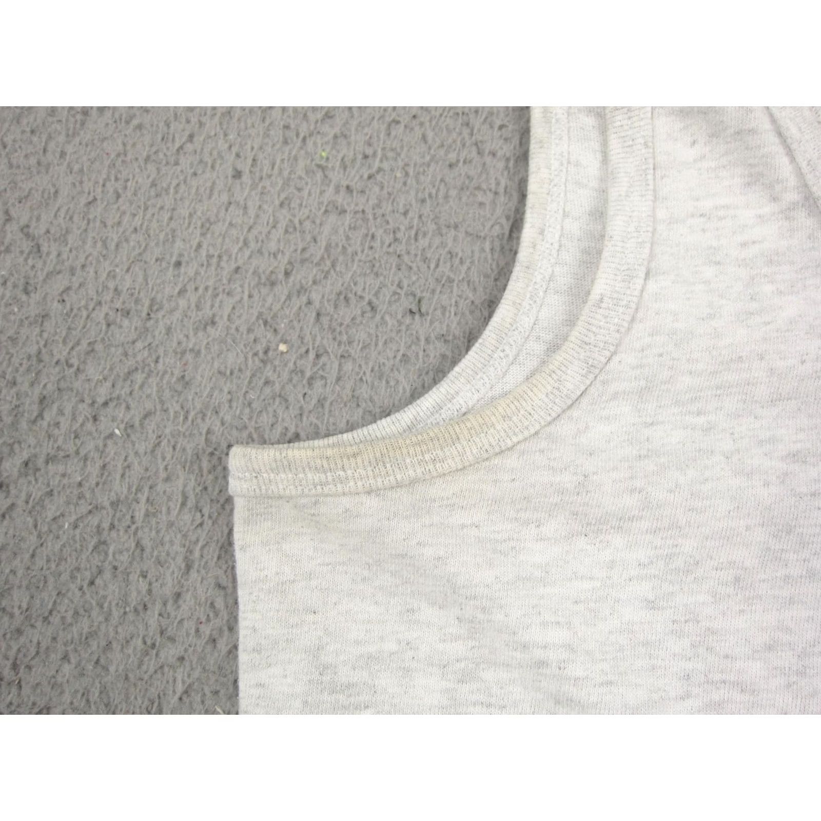 Vintage VINTAGE Tank Top Womens S Gray 90s Retro Dog Contented Canines Basic Sleeveless Scoop Neck Pullover Casual Workwear Mens Womens Girls Boys? Size S / US 4 / IT 40 - 3 Thumbnail
