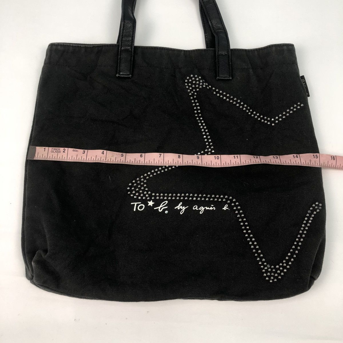 agnes b. AGNES B. TO BE STAR CANVAS TOTE BAG Size ONE SIZE - 16 Thumbnail