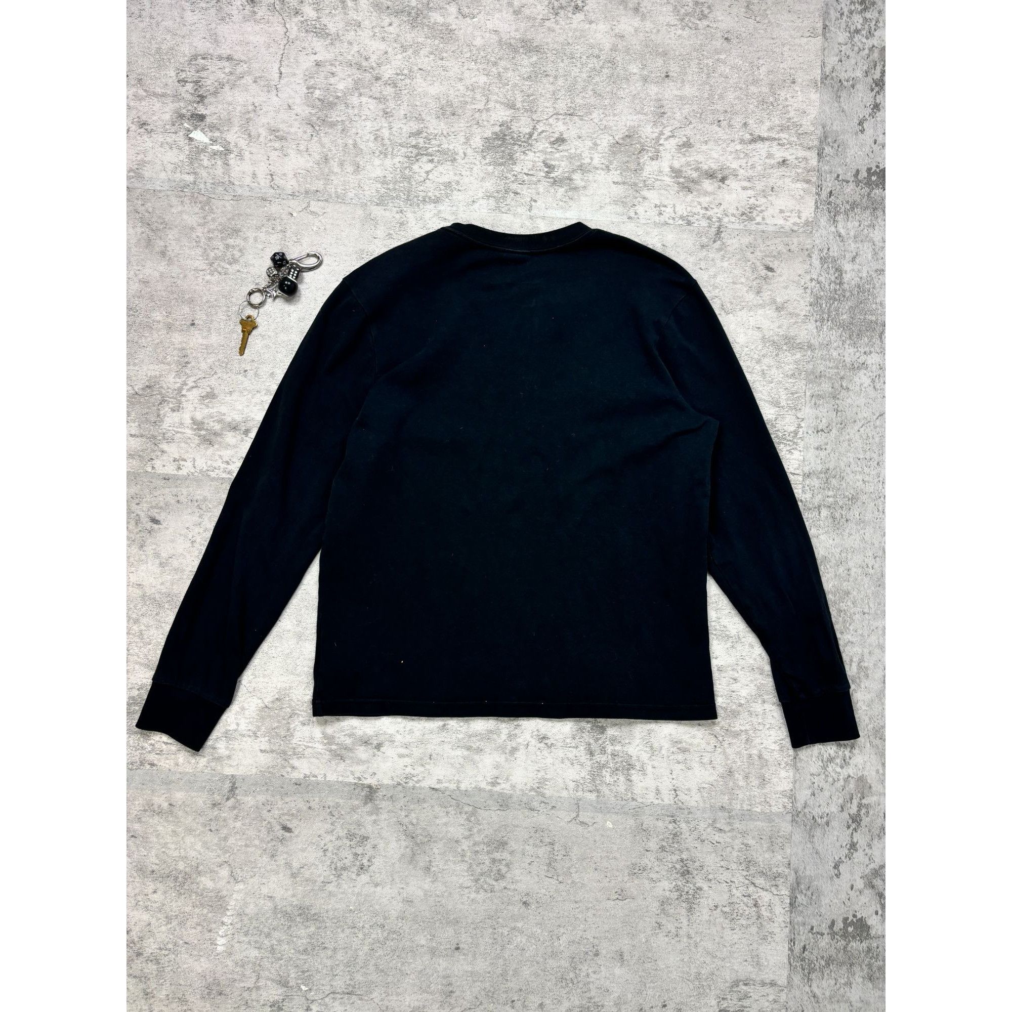 October's Very Own Ovo Black Full Sleeve Tee Size US L / EU 52-54 / 3 - 3 Thumbnail