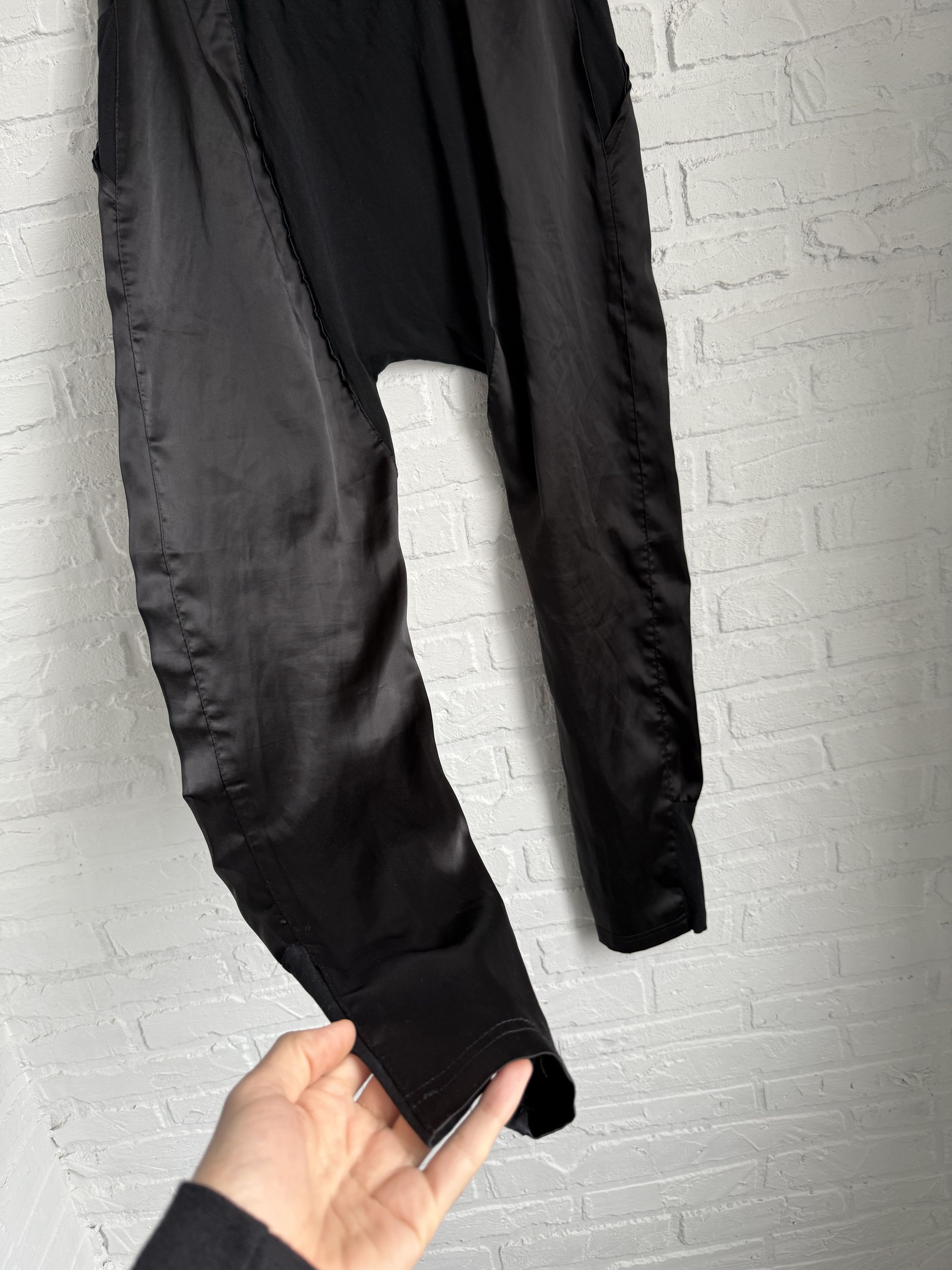 Denis Simachev Avantgarde Denis Simachev black cargo pants Size 28" / US 6 / IT 42 - 6 Thumbnail